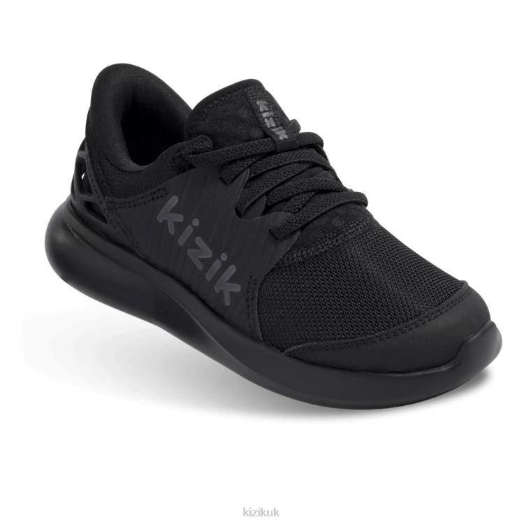 Shoe Kizik Anaheim Black (Black Outsole) Kids VL28153