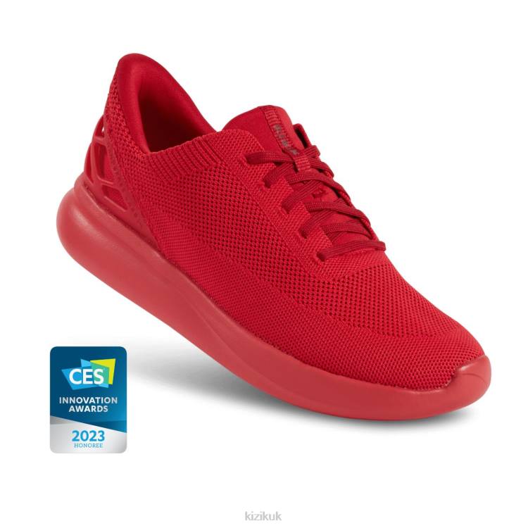 Shoe Kizik Athens Crimson Kids VL28154