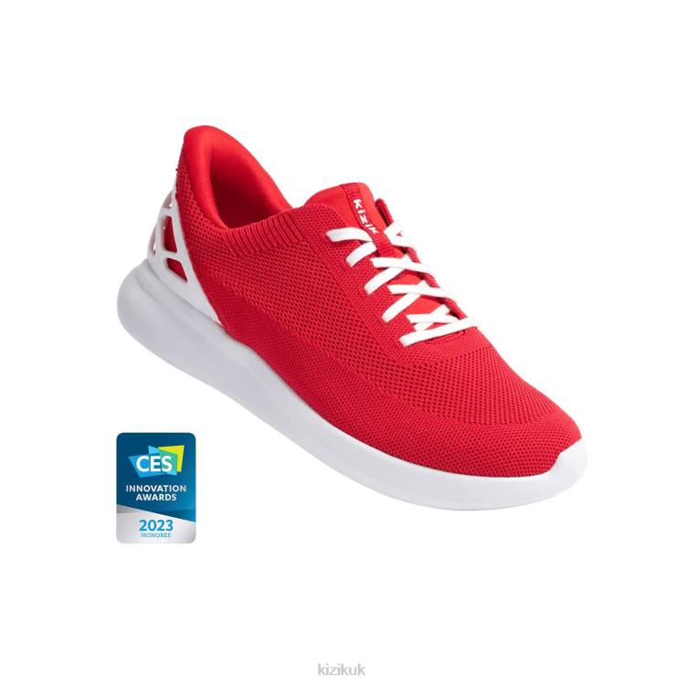Shoe Kizik Athens Red Alert Kids VL28159