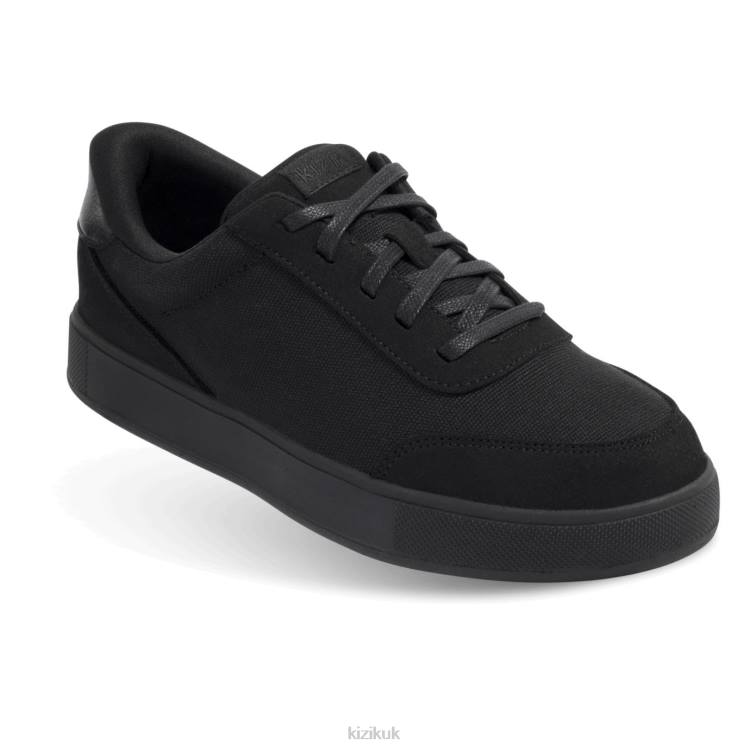 Shoe Kizik Prague Black (Black Outsole) Kids VL28167
