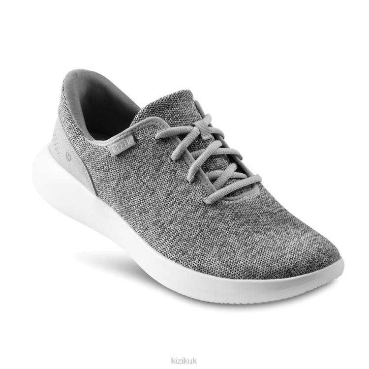 Shoe Kizik Madrid Eco Knit Heathered Grey Men VL2866