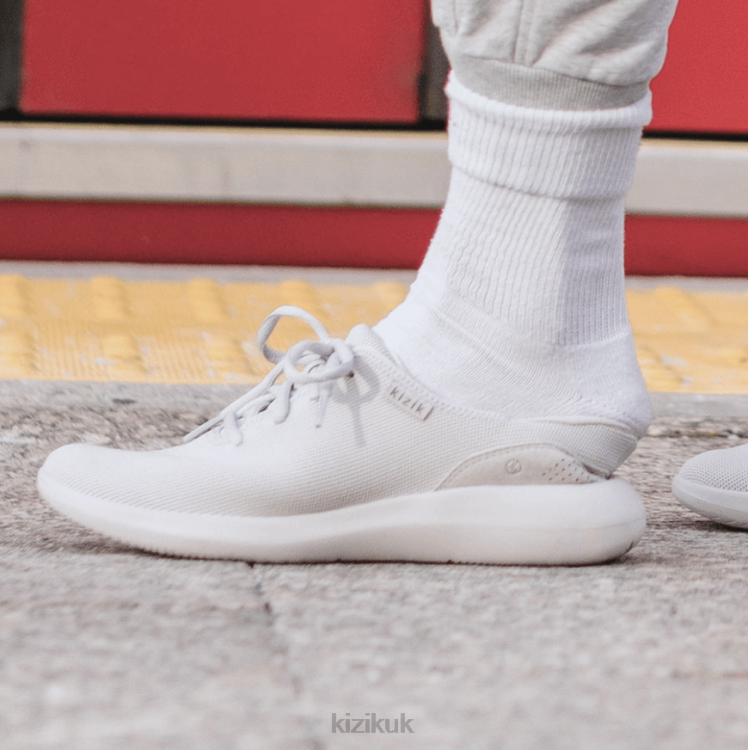 Shoe Kizik Madrid Eco Knit Pebble Grey Men VL2861