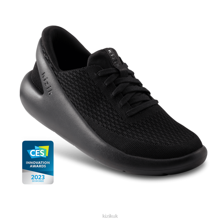 Shoe Kizik Roamer Black (Black Outsole) Men VL2831