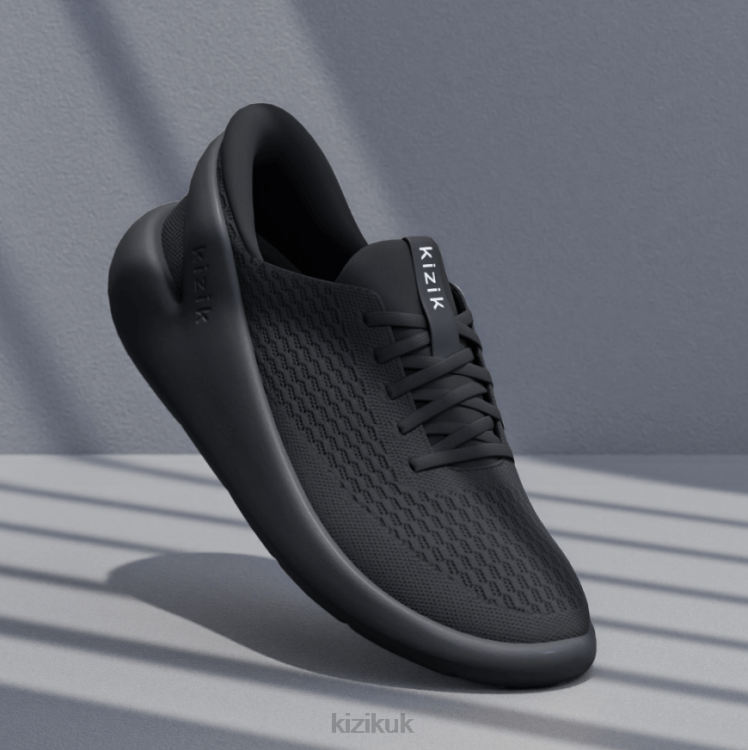 Shoe Kizik Roamer Black (Black Outsole) Men VL2831