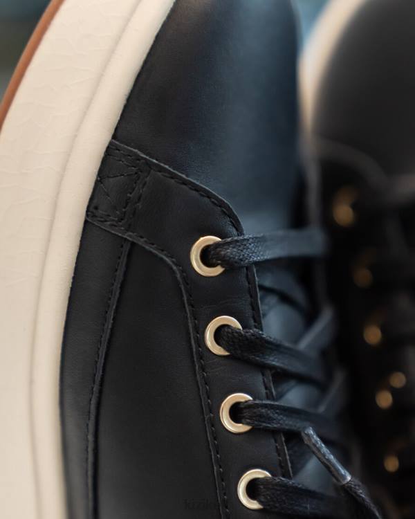 Shoe Kizik Vegas Black & Gold Men VL2852