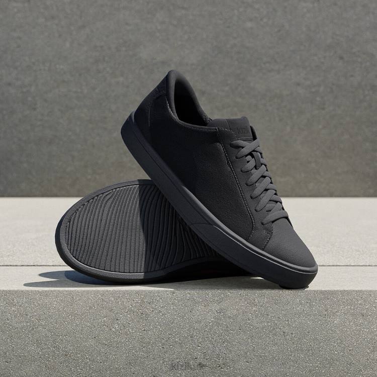 Shoe Kizik Irvine Black (Black Outsole) Women VL28146