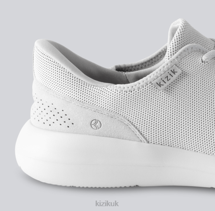 Shoe Kizik Madrid Eco Knit Pebble Grey Women VL28133